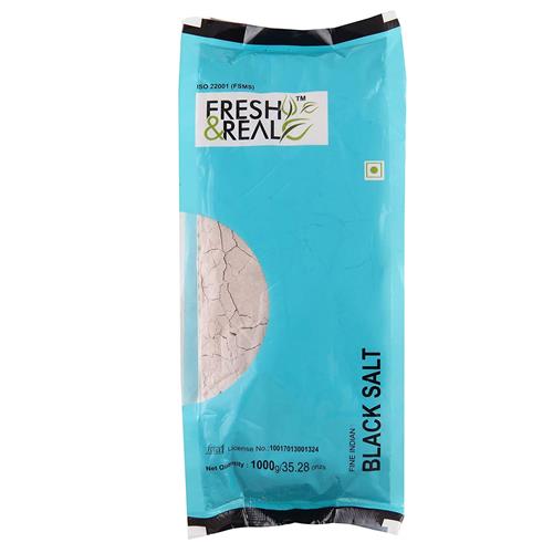 FRESH&REAL BLACK SALT 1Kg